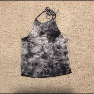 American Eagle tie dye halter top